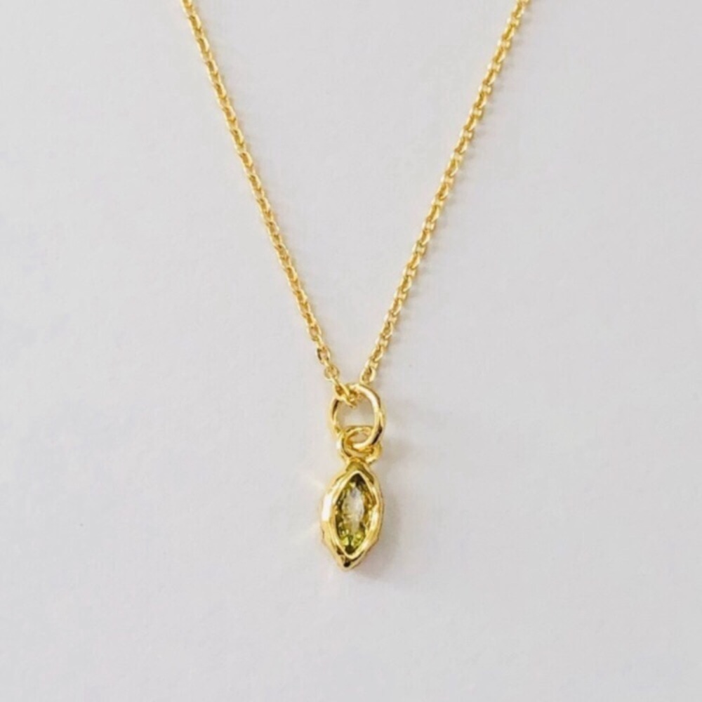 Lemon Quartz Necklace
